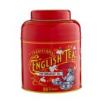 DEAL STACK – New English Teas Red Caddy, 80 Teabags – £7.50 S&S Voucher