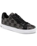 DKNY Womens Ariselle Lace Up Trainers, Black, 3 UK