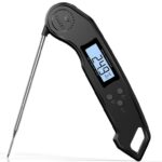 DOQAUS Meat Thermometer, 3s Read Food Thermometer, 1C Accurate, Black – Sold by DOQAUS UK / FBA