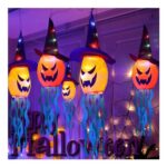 DURNYDT 5 Pack Halloween LED Pumpkin String Lights