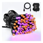 Dalugo 5M 50 LED Waterproof String Lights with 8 Modes USB Adapter