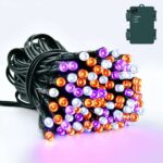 Dalugo Halloween Decoration Lights, 5M 50 LED Orange/Purple/White or Orange/Purple/Green – Sold By Dalugo/FBA