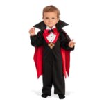 Dapper Dracula Costume for 6-12 Months Unisex Multicolour Halloween