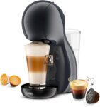 DeLonghi Nescafé Dolce Gusto Piccolo XS EDG210.A, Coffee Capsule Machine with Compact Design, Automatic Shutdown, Hot and Cold Beverages, 15 Bar Pressure, Black