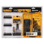 DeWALT DT70758-QZ 57pc Drill Drive Set with brad point and extreme flatwood bits