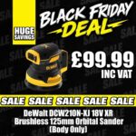 DeWalt DCW210N Orbital Sander