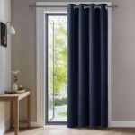 Deconovo Eyelet Curtain 108 Inch Drop Blackout Window Treatment Thermal Insulated 52x 108 Navy Blue 1 Panel. Sold by Deconovo-Home /FBA