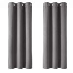 Deconovo Grey Blackout Curtains Thermal Bedroom Curtains 42x 54 1 Pair – Sold by Deconovo-Home / FBA