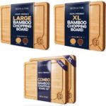 Deer & Oak Bamboo Chopping Board, L / XL £11.96 / L&XL Bundle £17.90 W/Voucher – Sold/Shipped by Ideal Direct Ltd