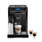 Delonghi Eletta Cappuccino Machine, Black One Touch, 8 Drinks – Black – ECAM44.660.B