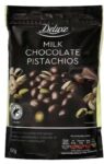 Deluxe Milk Chocolate Pistachios 150g