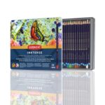 Derwent Inktense Permanent Watercolour Pencils, Set of 24 in a Tin