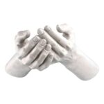 Design Toscano Offering Hands Wall Sculpture, 28 Cm, Antique Stone