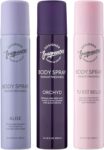 Designer Fragrances 3 Pack Assorted Aromas Bundle – Tu Est Belle, Orchyd, Alise – Womens Body Spray Deodorant Cans – For Instant Freshness on The Go – Long Lasting Smell, Great Gifts – 100ml
