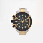 Diesel Silver & Gold Tone Mens Chronograph Watch – Free C&C