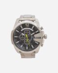 Diesel Silver Mega Chief Mens Watch – Free C&C