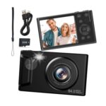 Digital Compact Camera 4K/FHD, 16x Zoom, 48MP, 32GB