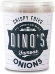 Dinos Famous All American Style Crispy Fried Onions, 150 g (£1.42 S&S)