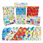Dinosaur Birthday Wrapping Paper for Kids Gift Wrap