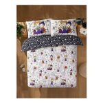 Disney Hocus Pocus Spider Web Reversible Double Duvet Set