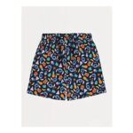 Disney Stitch Tropical Jersey Lounge Shorts