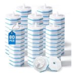 Disposable Toilet Bowl Wand Refills, 80-Count