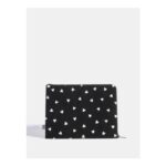 Ditsy Heart Fuzzy Laptop Case
