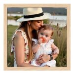 Ditwis 8×8 Wood Photo Frame Modern Natural Square