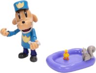 Dog Man Articulated 12.7cm Action Figure with Accessories by Jakks Pacific, Inspired by Iconic Book and Dog Man Movie, Includes Fun Accessories