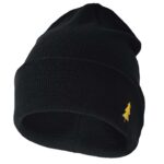 Donfri 100% Merino Wool Beanie Hat – Thin Knit Cap, Black – W/Voucher – Sold By R&T Premium products / FBA