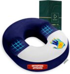 Donut Cushion for Hemorrhoids, Memory Foam Seat Cushions for Tailbone & Coccyx Support, Ergonomic Hemorrhoid-Friendly Ring Shape, Doughnut Pillow for Office Chair, Wheelchair, Postpartum