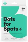 Dots for Spots Patches – Pack of 60 Translucent Hydrocolloid Spot Patch Spot Treatment Stickers for Face and Body – Fast-Acting, Vegan & Cruelty Free Skin Care