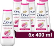 Dove Advanced Care Replenishing Body Wash Shower Gel 6x 400 ml