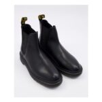 Dr Martens Black Leather Chelsea Ankle Boots