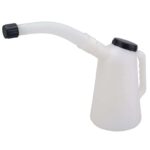 Draper 1L Measuring Jug Flexible Spout Metric and US Imperial Graduations Compatible With Fuels & Most Acids