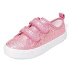 Dream Pairs Kids Sneakers, Hook-and-Loop, Pink, Little Kid 13
