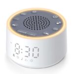 Dreamegg White Noise Machine for Adults & Babies with Night Light, Ivory