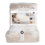 Dreamland Intelliheat Faux Fur Electric Mattress Protector,