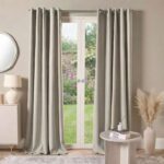 Dreamscene Blackout Silver Curtains Insulated Curtain 2 Panels Set 46×72 (117cm 183cm) – Sold/Shipped by OnlineHomeShop