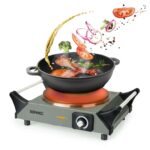 Duronic Electric Hot Plate HP1 GG, 1500W Single Burner Hob – Sold by DURONIC / FBA