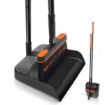 Dustpan and Brush Set Long Handled, JEHONN Tall 180 Degree Rotating Sweeping Brush – Sold by JEHONN-UK / FBA – Prime Exclusive