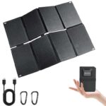 ELECAENTA 25W HPBC ETFE Foldable Solar Charger, Pocket-Size Solar Panel – Sold by Caenta UK / FBA