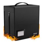 ENGPOW Fireproof CD/DVD Case 400-Capacity Portable Organizer