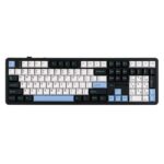 EPOMAKER AULA F108 Wireless Gaming Keyboard with 8000mAh Battery, US Layout Full Size Mechanical Keyboard with 108 Hot-Swappable Keys, RGB