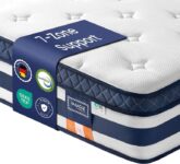 EXCLUSIVEVasagle Single 90 x 190 x 25 cm Hybrid Mattress with Pocket Springs & Cooling Gel Memory Foam (Double £96.99) W/Code