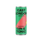 East London Liquor Co Grapefruit Gin & Tonic 5% 250ml