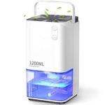 EasyAcc 1200ml Electric Portable Mini Dehumidifier with Ultra Quiet & Auto Shut Off – Sold by Heylive.Store / FBA