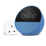 Echo Spot Ocean Blue WiZ Smart Plug