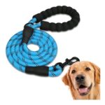 Edipets Dog Lead: Padded, Reflective Slip Rope, 47/60/87 Inch Blue
