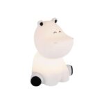 Eglo Castellino LED Kids Night Light – Pink Hippo